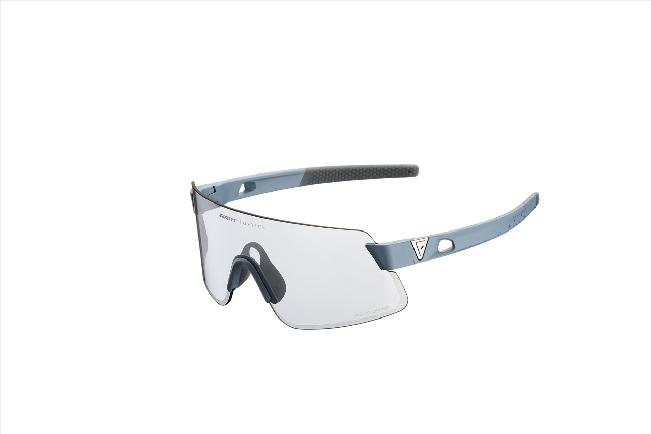 Helio 競速款太陽眼鏡 鍍膜變色款 (藍橘框/紅鏡片)