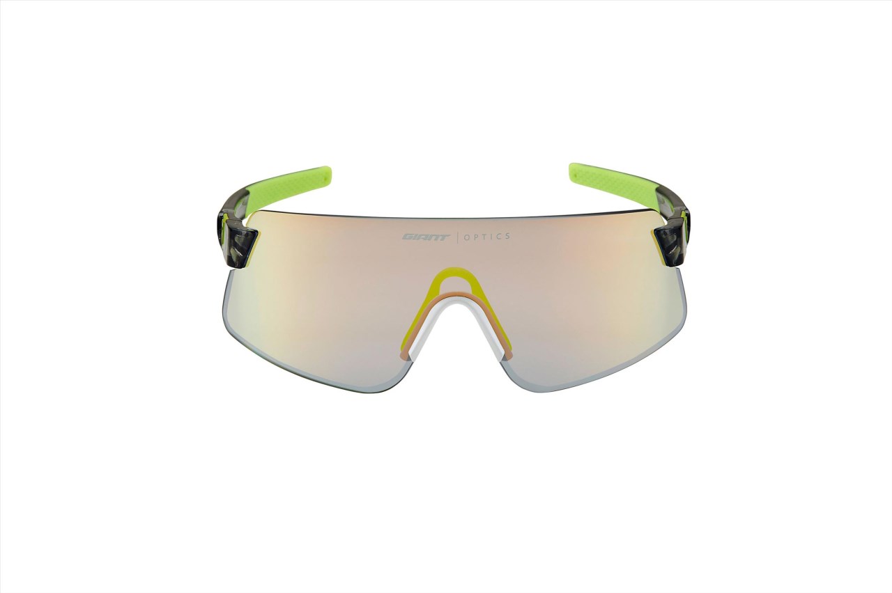 Helio 競速款太陽眼鏡 鍍膜變色款 (藍橘框/紅鏡片)