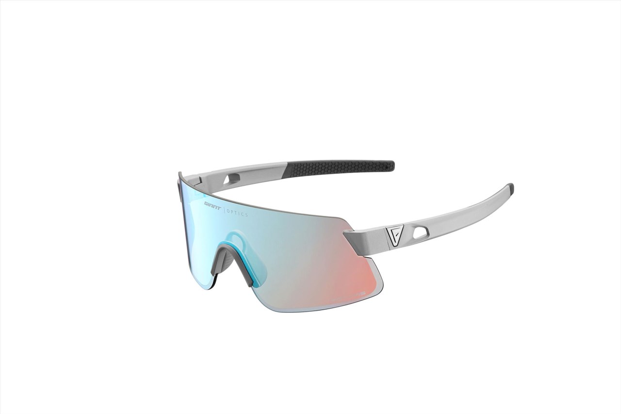 Helio 競速款太陽眼鏡 鍍膜變色款 (藍橘框/紅鏡片)