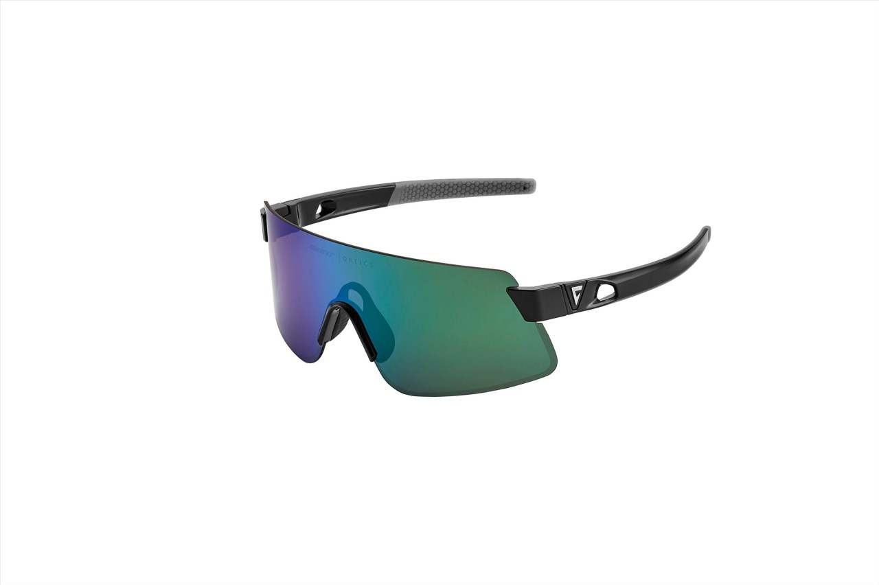 Helio 競速款太陽眼鏡 鍍膜變色款 (藍橘框/紅鏡片)