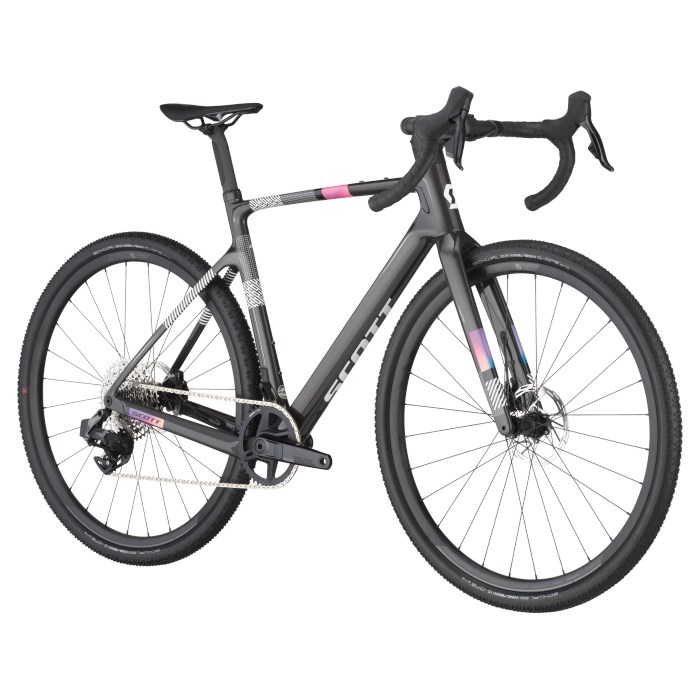 🔥全新公司貨🔥SCOTT 2025 ADDICT GRAVEL 30 跨界越野碳纖礫石公路車-塗鴉黑 歡迎預約下單享優惠