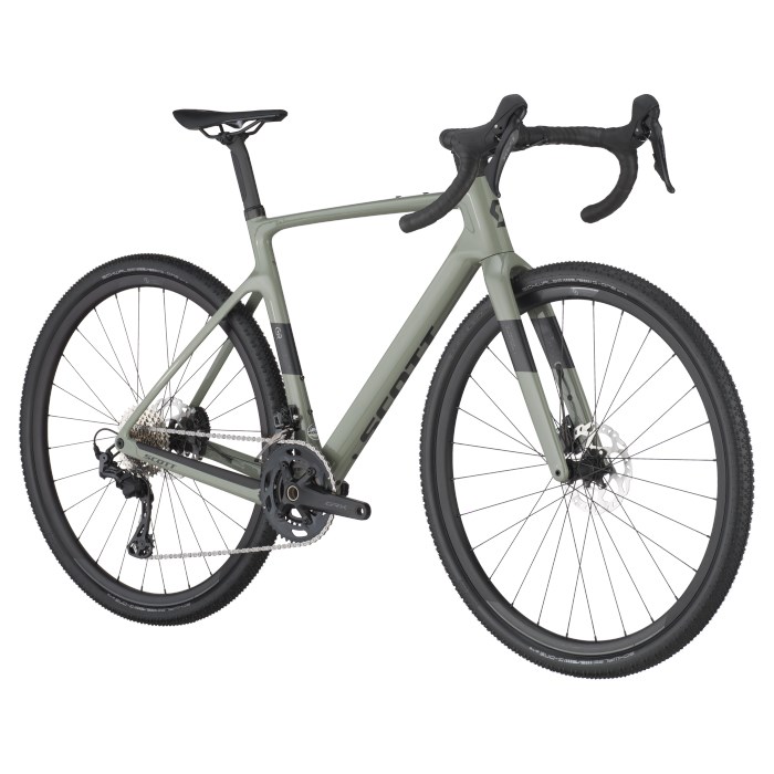 🔥全新公司貨🔥SCOTT 2025 ADDICT GRAVEL 50 跨界越野碳纖礫石公路車-濃茶綠 歡迎預約下單享優惠