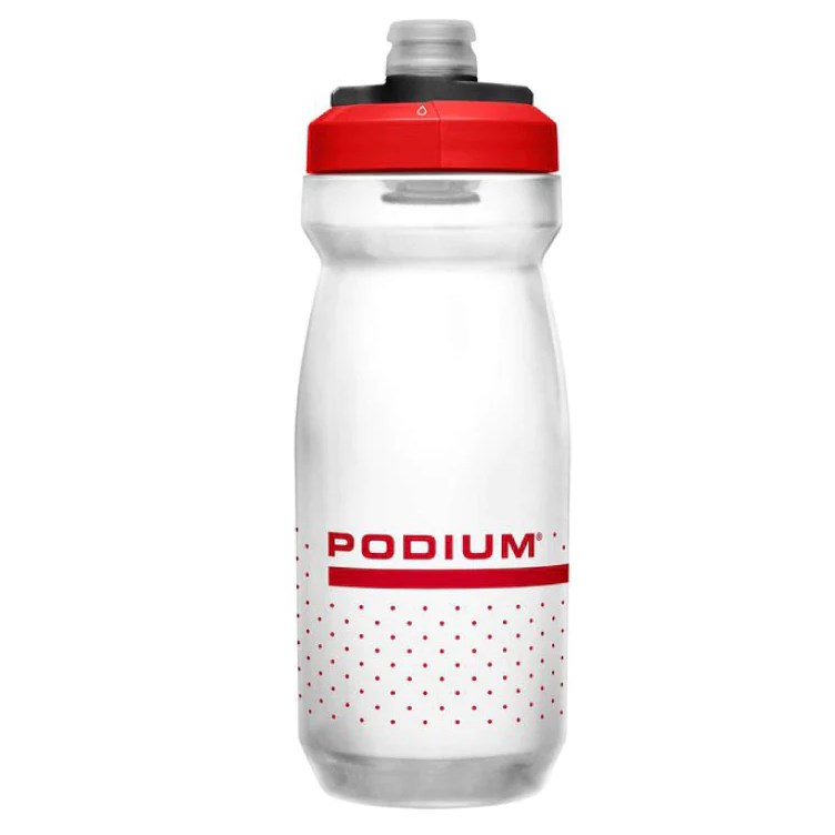 🔥全新公司貨🔥CamelBak 2022 新色 Podium 噴射水瓶 710ml 透明紅.粉色點點
