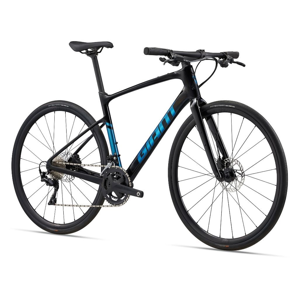 🔥全新公司貨🔥GIANT 2024 FastRoad Advanced 1 公路自行車-碳纖黑 平把運動公路 聊聊享優惠