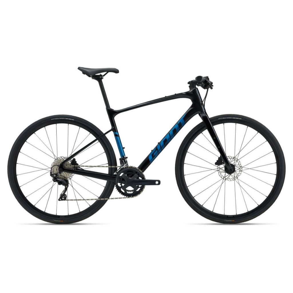 🔥全新公司貨🔥GIANT 2024 FastRoad Advanced 1 公路自行車-碳纖黑 平把運動公路 聊聊享優惠