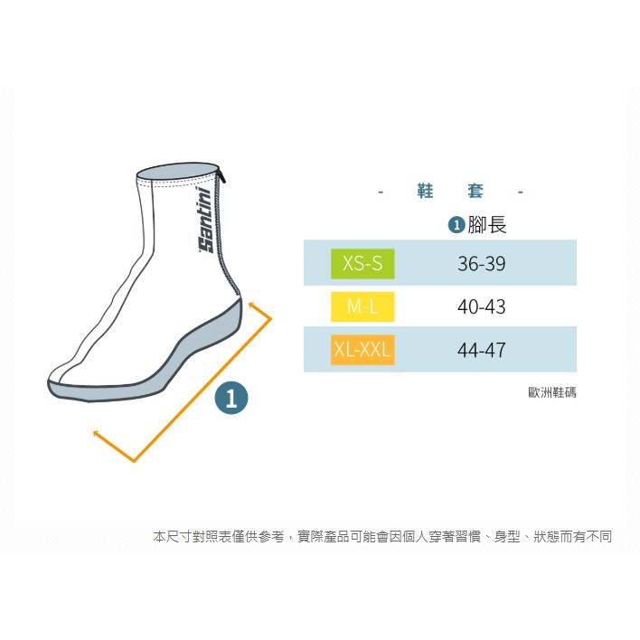 🔥全新公司貨🔥Santini 2025 【調適】多重季節鞋套 防風抗水-螢光綠  防水/多季節適用