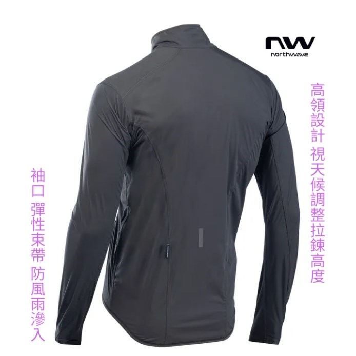 🔥全新公司貨🔥NW  2024 H2O 空力(AERO) 防大雨 透氣不悶汗 RainSkin 彈性軟外套-灰色