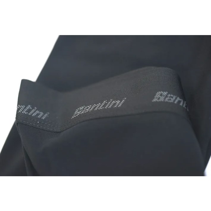 🔥全新公司貨🔥 Santini 2025 【整體】刷毛膝套-黑   保暖高彈性/大腿側有矽膠止滑點/小腿側有矽膠止滑圈