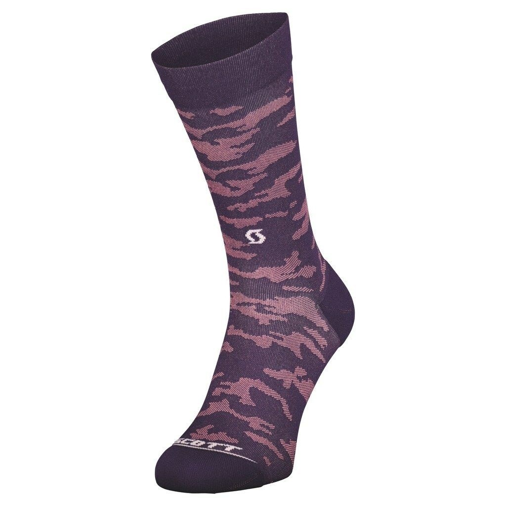 🔥全新公司貨🔥SCOTT TRAIL CAMO CREW SOCKS 迷彩紋中筒型自行車襪-四色可選
