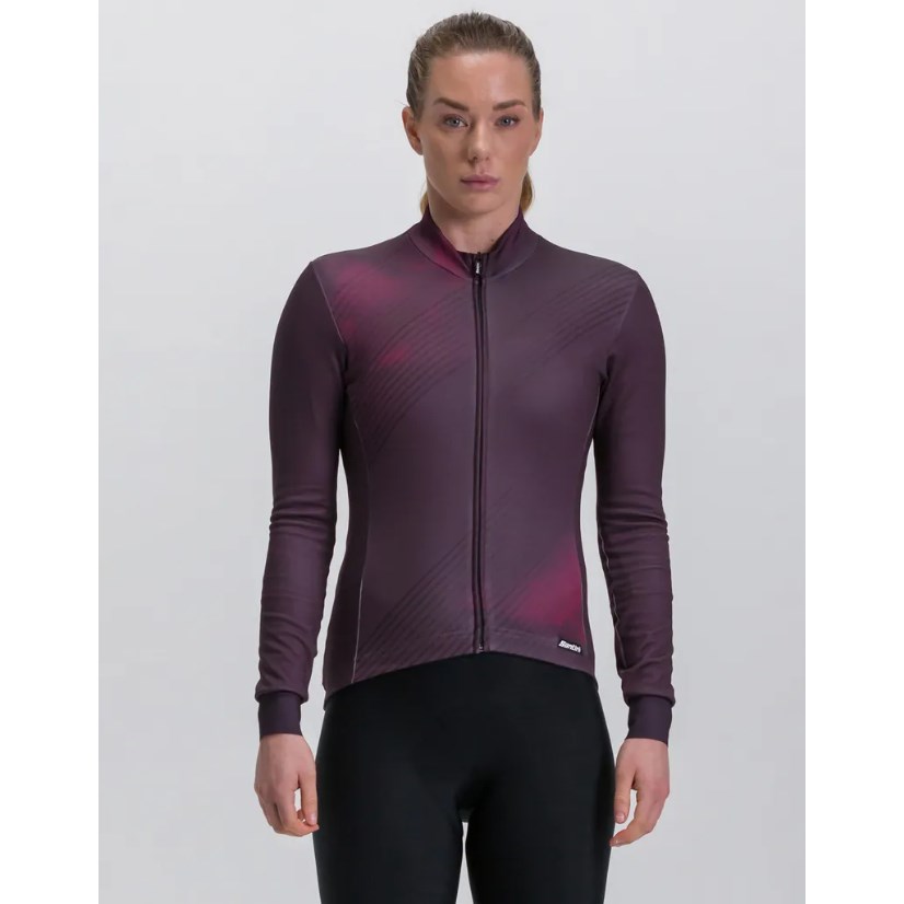 🔥全新公司貨🔥 Santini 2024【純色紮染】女性保暖長袖車衣 