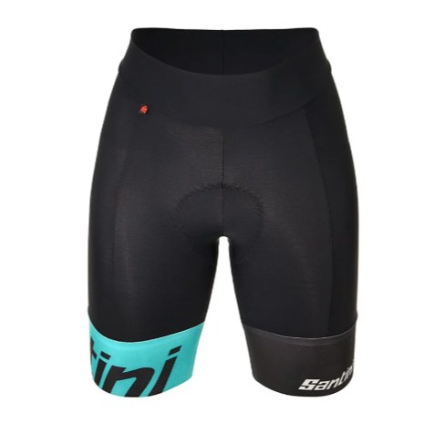 🔥全新公司貨🔥Santini 2023 IKAIKA【力量】女性兩截式三鐵短褲- 黑〔IMG〕 極致空力/舒適剪裁/緊身