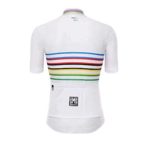 🔥全新公司貨🔥 Santini 2023 UCI 大師組彩虹衫 舒適合身 -印花 舒適性能/透氣輕便/三個後袋/經典合身