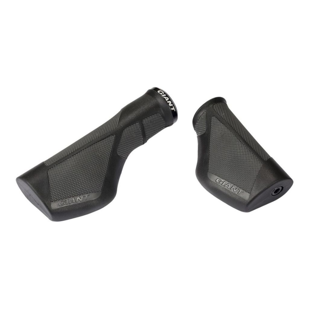 🔥全新公司貨🔥捷安特 GIANT ERGO MAX LOCK-ON TWIST GRIP 黑灰(一長一短) 握把  止滑