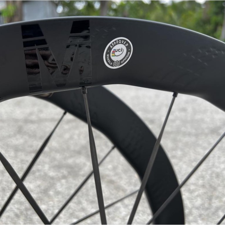🔥全新公司貨🔥SuperTeam Carbon 48/50 DB 碟煞波浪框 亮黑標 碳纖維輪組 自行車輪組