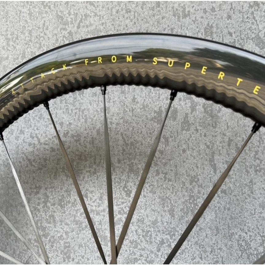 🔥全新公司貨🔥SuperTeam  Carbon EVO 45 DB 碟煞波浪框 碳纖維輪組 自行車輪組