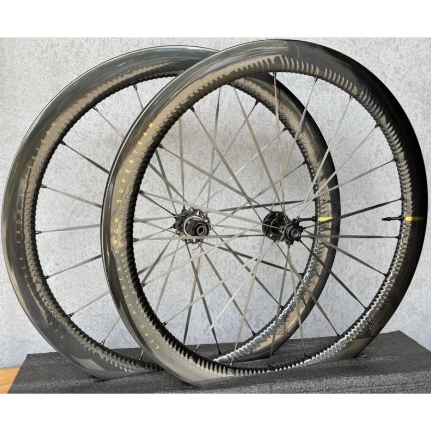 🔥全新公司貨🔥SuperTeam  Carbon EVO 45 DB 碟煞波浪框 碳纖維輪組 自行車輪組