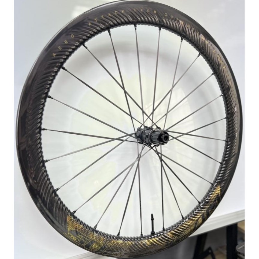 🔥全新公司貨🔥SuperTeam  Carbon EVO II 50 DB 碟煞波浪框 金標 碳纖維輪組 自行車輪組
