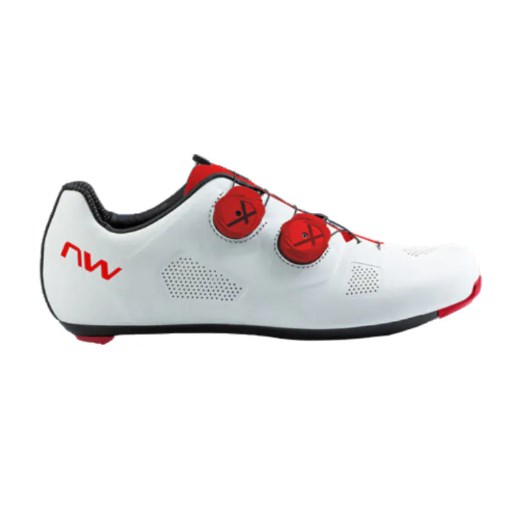 🔥全新公司貨🔥Northwave NW 2025 全新款 Revolution 公路鞋 (硬度:13)  - 白/紅