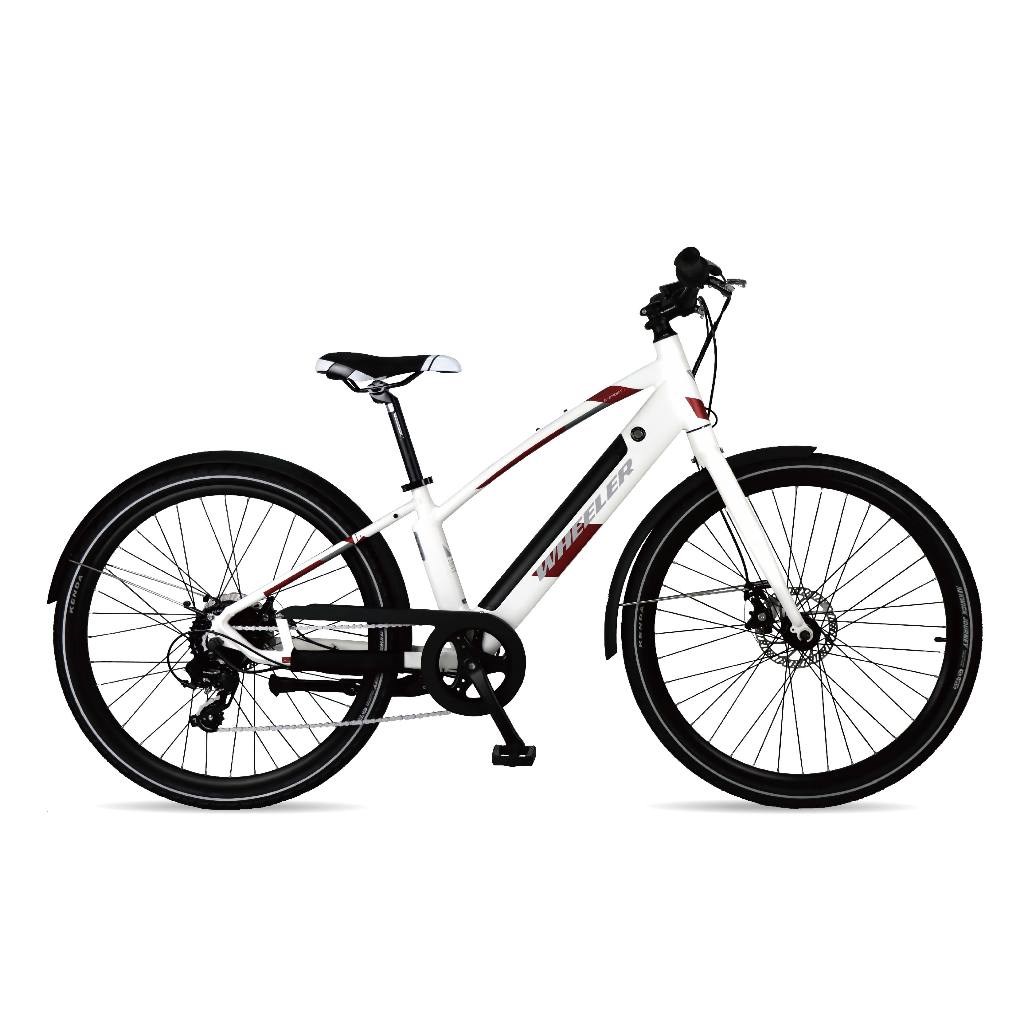 🔥全新公司貨🔥WHEELER  E-SPORT-1 城市通  電動輔助自行車  -白色  E-Bike