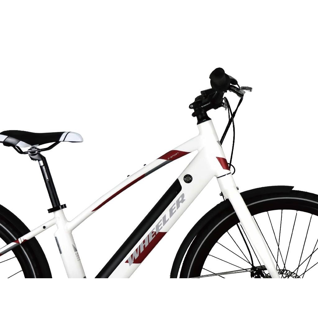 🔥全新公司貨🔥WHEELER  E-SPORT-1 城市通  電動輔助自行車  -白色  E-Bike