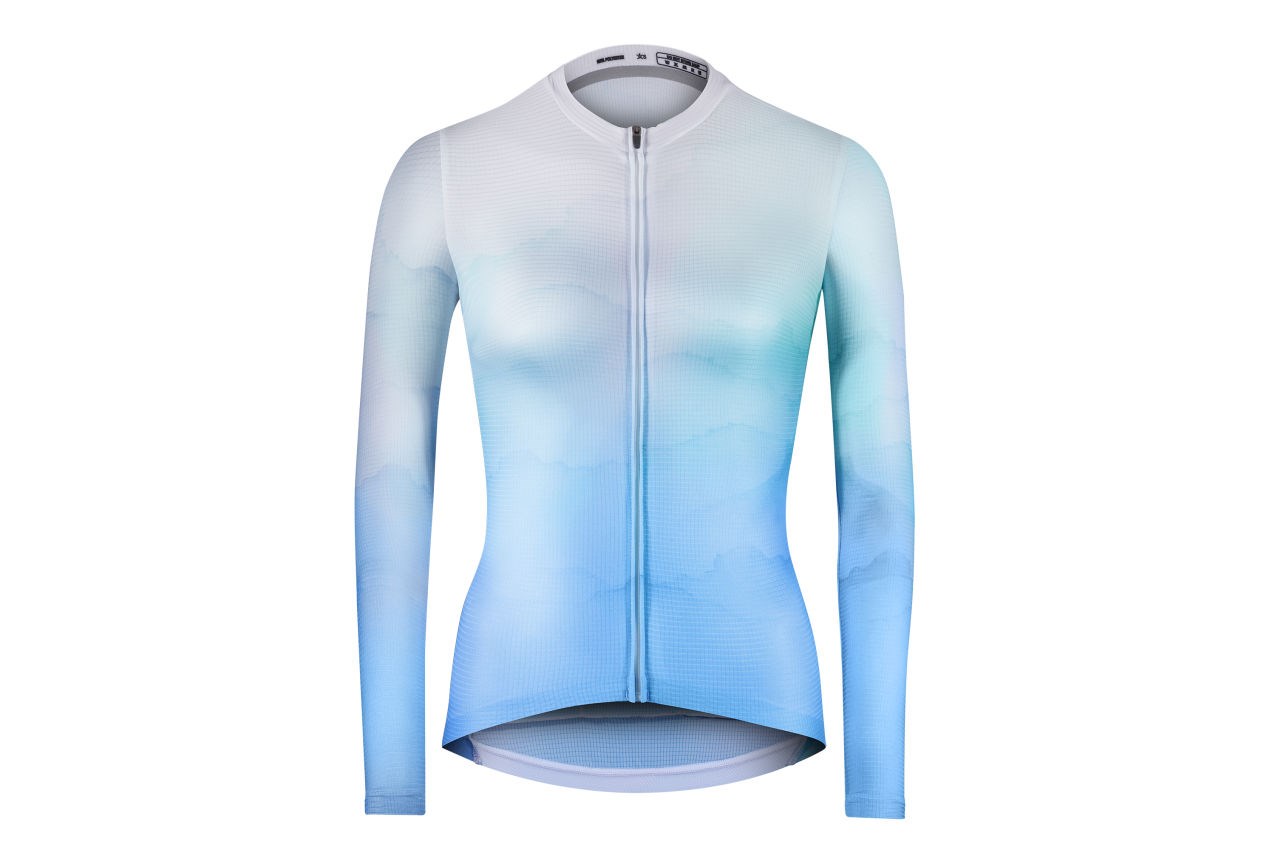 LIV SuperLight  超輕款長袖車衣 - 淺藍  