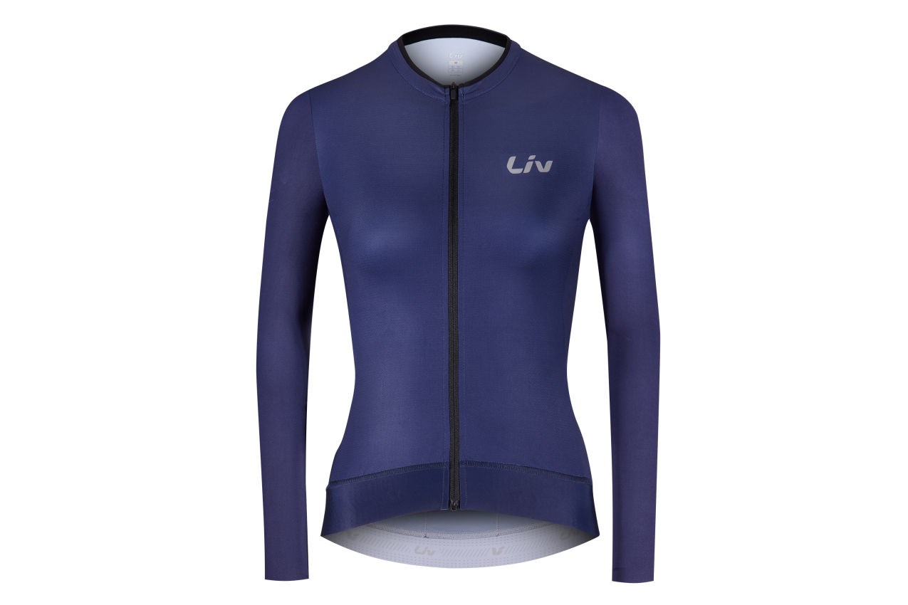 Liv Classic Fit 合身短版長袖車衣 - 紫
