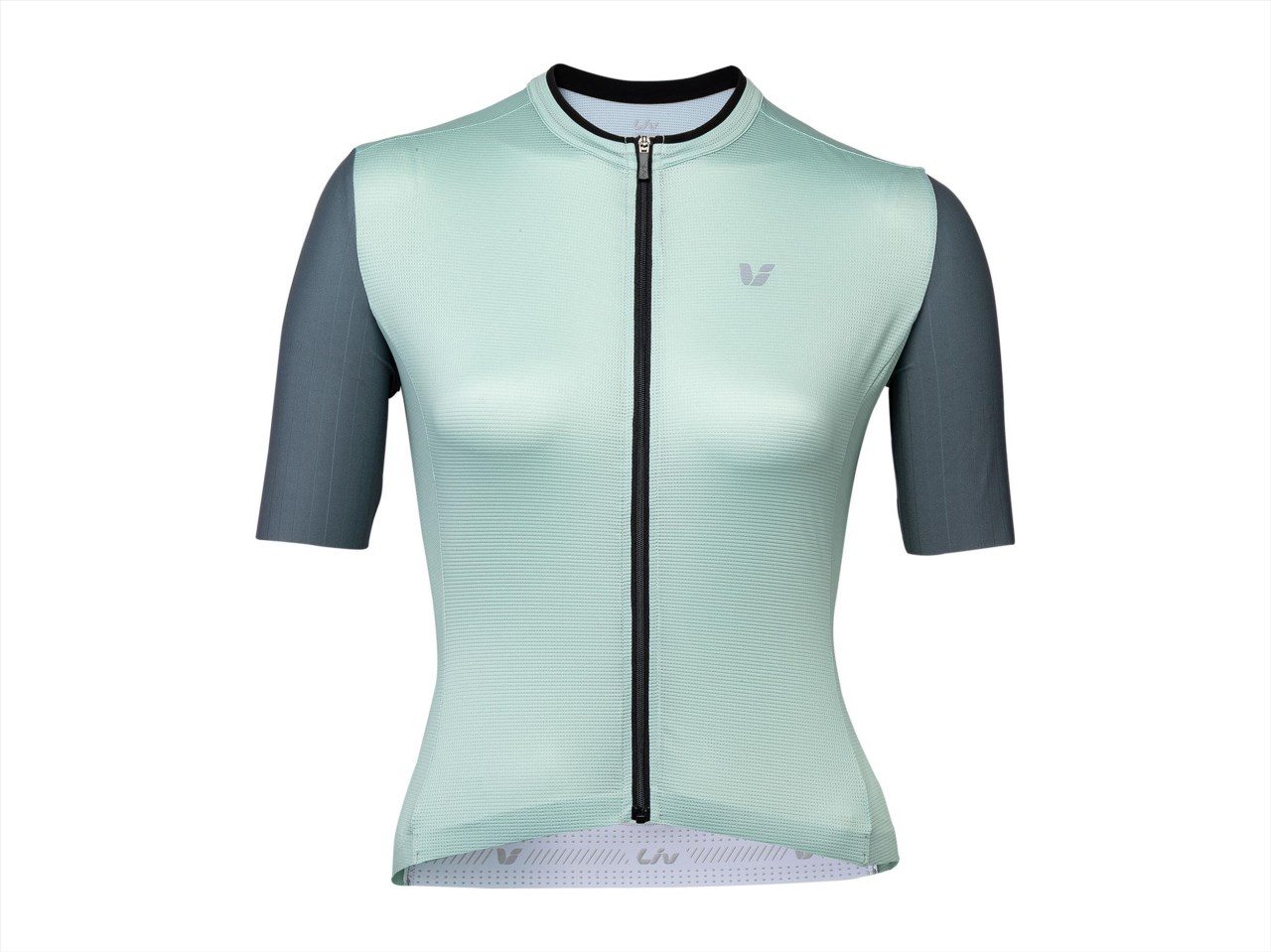 Liv  Sporty 短袖車衣 - 淡雅綠/銀河灰袖、玫瑰棕/淡雅綠袖  2色可選