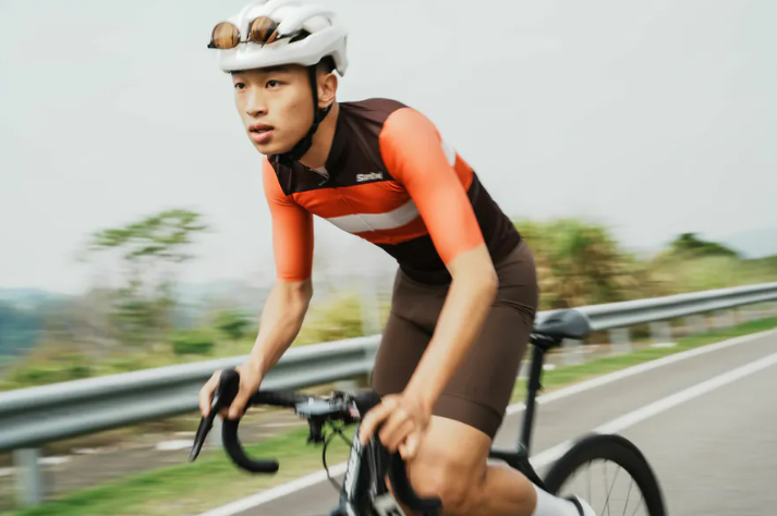 Santini 2025 【環保孟加拉】短袖車衣 男女共版 空力緊身 -鐵鏽