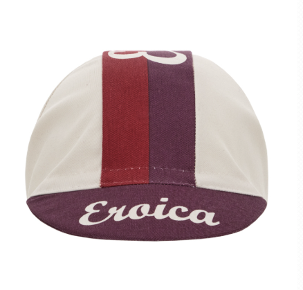 Santini  2025  EROICA【寧靜】自行車帽  - 紅酒