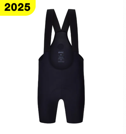 Santini 2025 環法最佳年輕車手【白衫】吊帶短褲 - 黑〔GIT〕