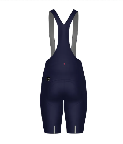 Santini 2025 環法終站【凱旋門衫】 吊帶短褲 - 海軍藍〔GIT〕