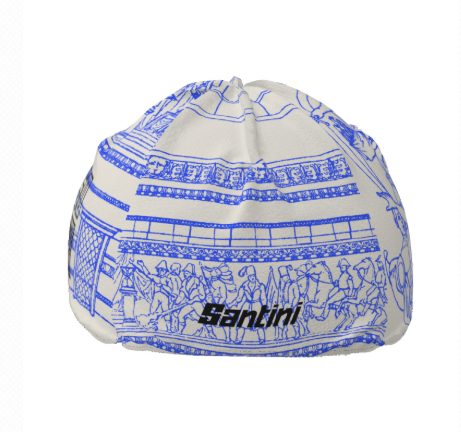 Santini  2025 環法終站【凱旋門衫】 自行車帽 - 印花