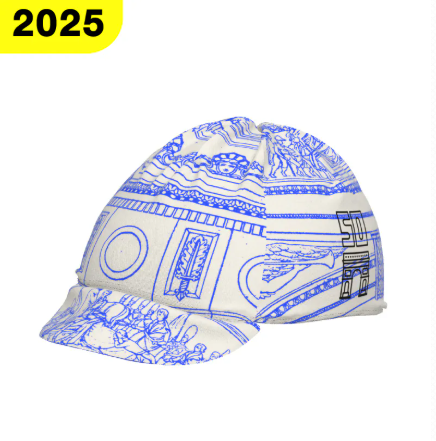 Santini  2025 環法終站【凱旋門衫】 自行車帽 - 印花