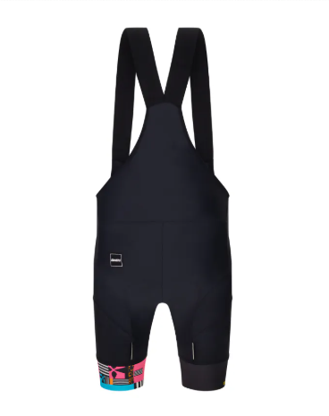 Santini 2025 女子環法首站【布列塔尼】吊帶短褲 - 黑〔FB〕