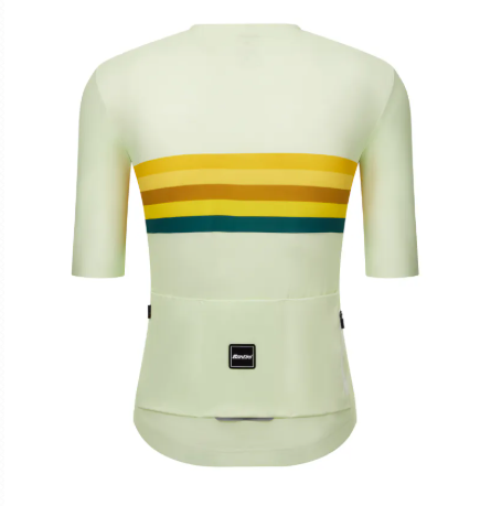 Santini  2025 UCI世界冠軍【澳大利亞】短袖車衣 競賽貼身 男女共版 - 印花