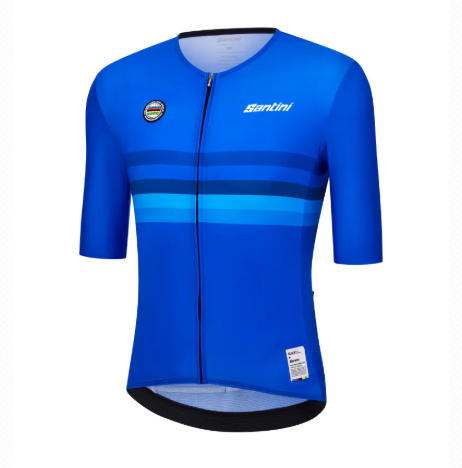 Santini  2025  UCI世界冠軍【義大利】短袖車衣 競賽貼身 男女共版 - 印花