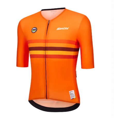 Santini  2025  UCI世界冠軍【荷蘭】短袖車衣 競賽貼身 男女共版 - 印花