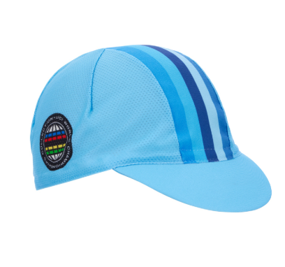 Santini  2025  UCI世界冠軍【比利時】自行車帽 - 印花