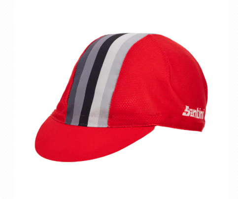 Santini  2025  UCI世界冠軍【瑞士】自行車帽 - 印花