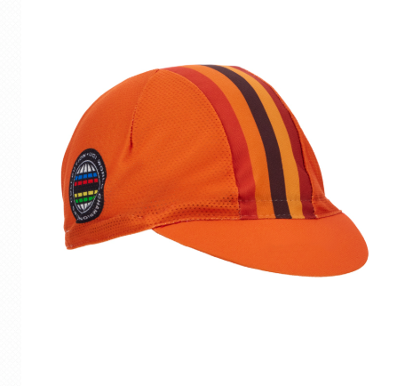 Santini  2025  UCI世界冠軍【荷蘭】自行車帽 - 印花