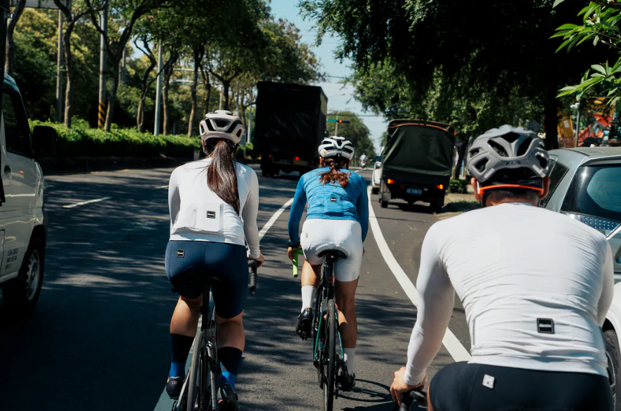 Santini 2025 CLASSE【一流】防曬長袖車衣 亞洲版 - 象牙白(灰) 