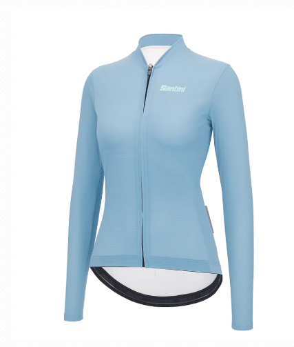 Santini  2025  SCIA【喚醒】女性防曬長袖車衣 亞洲版 - 天藍