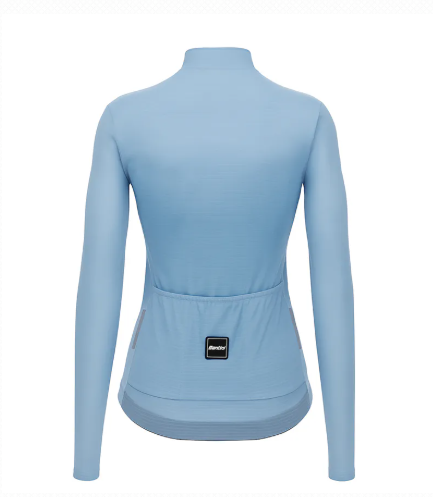 Santini  2025  SCIA【喚醒】女性防曬長袖車衣 亞洲版 - 天藍