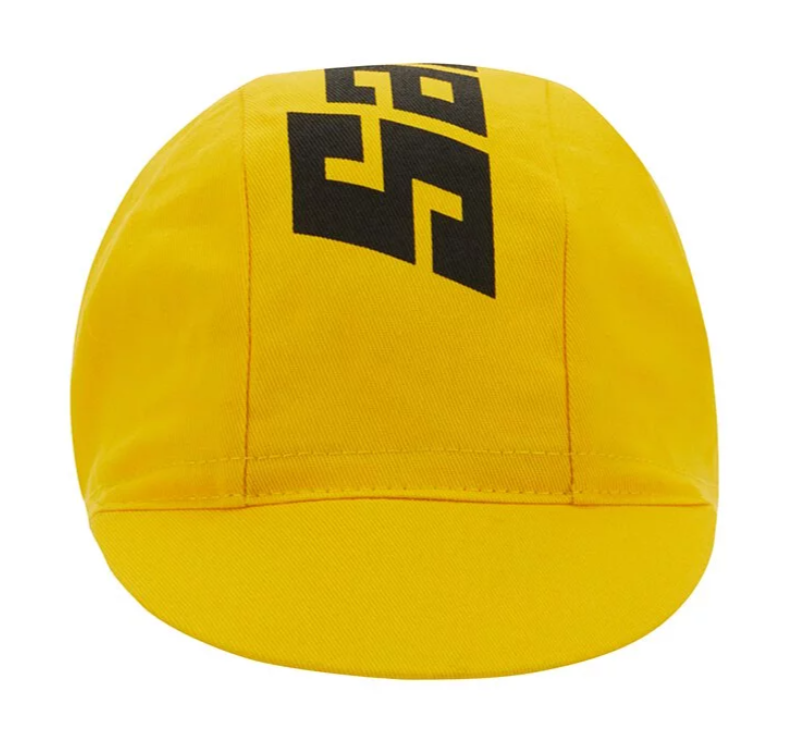 Santini  2025  環法自行車小帽 - 黃