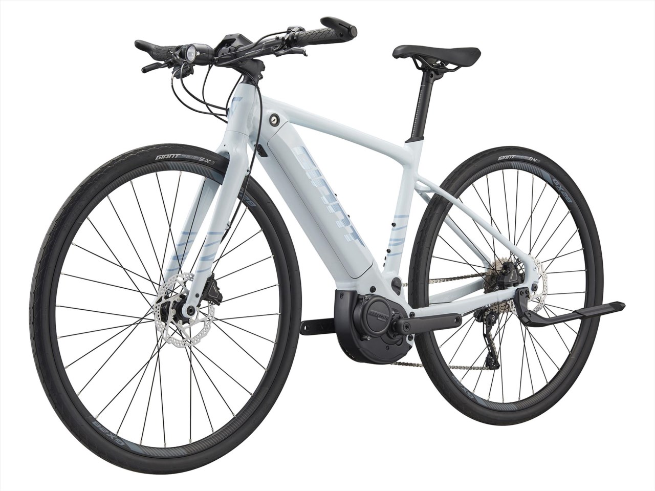 捷安特 GIANT 2026 FastRoad E+ 電動輔助自行車-冰柱白