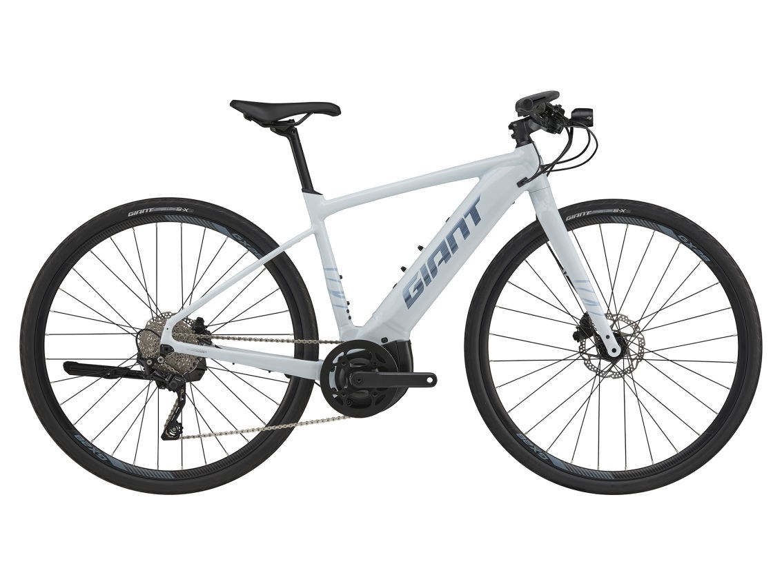 捷安特 GIANT 2026 FastRoad E+ 電動輔助自行車-冰柱白