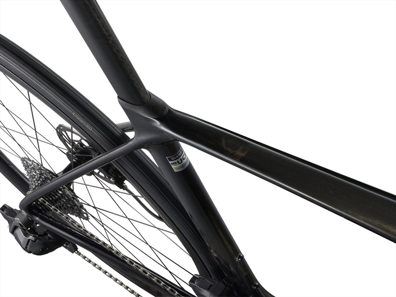 捷安特 GIANT 2025 TCR Advanced Pro 1 KOM 公路車 -碳纖黑 