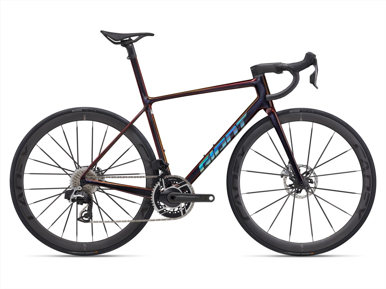 捷安特 GIANT 2025 TCR Advanced SL 0 Red 公路車 -黑熔岩紅 