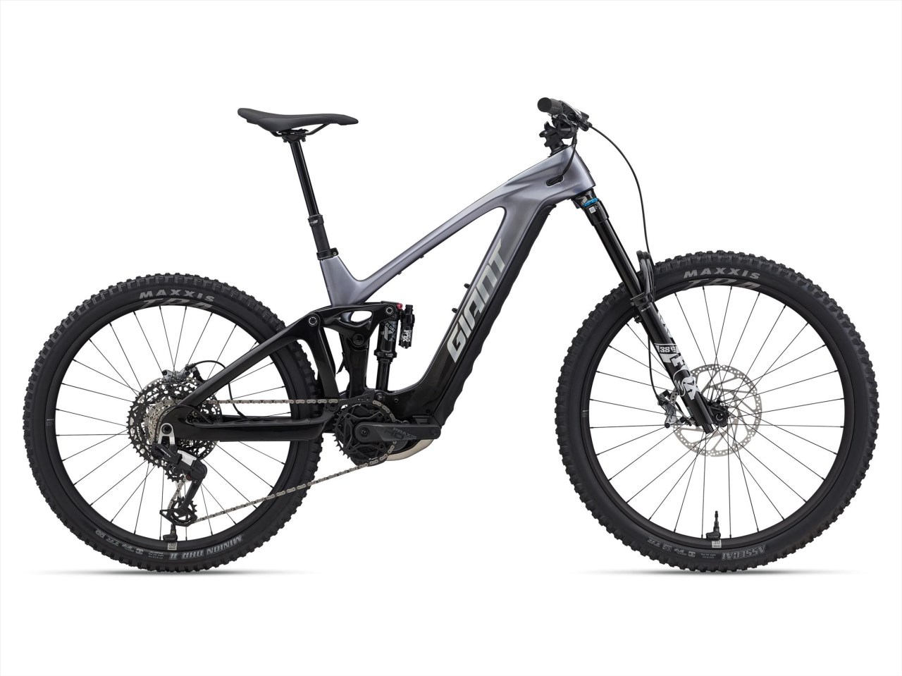 捷安特 GIANT 2026 Reign Advanced E+ 1 電動輔助車 -Mercury/Carbon Smoke  