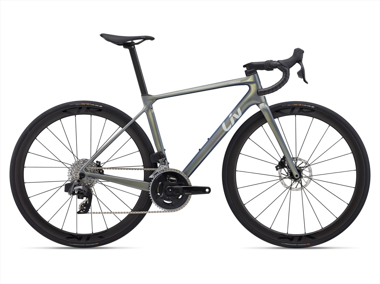 Liv 2025 Langma Advanced Pro 1 AXS 女性公路車- 極光綠